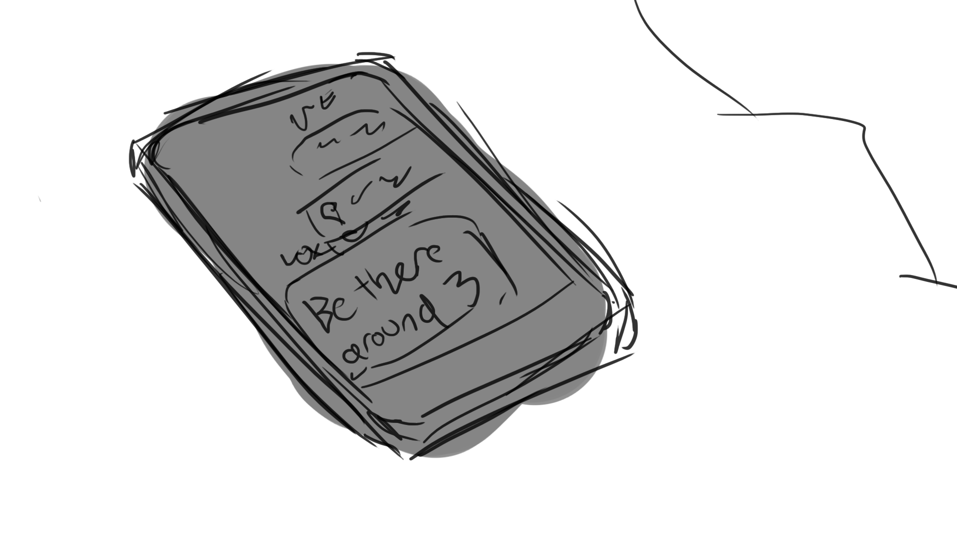 LOKI: (text) Be there around 3